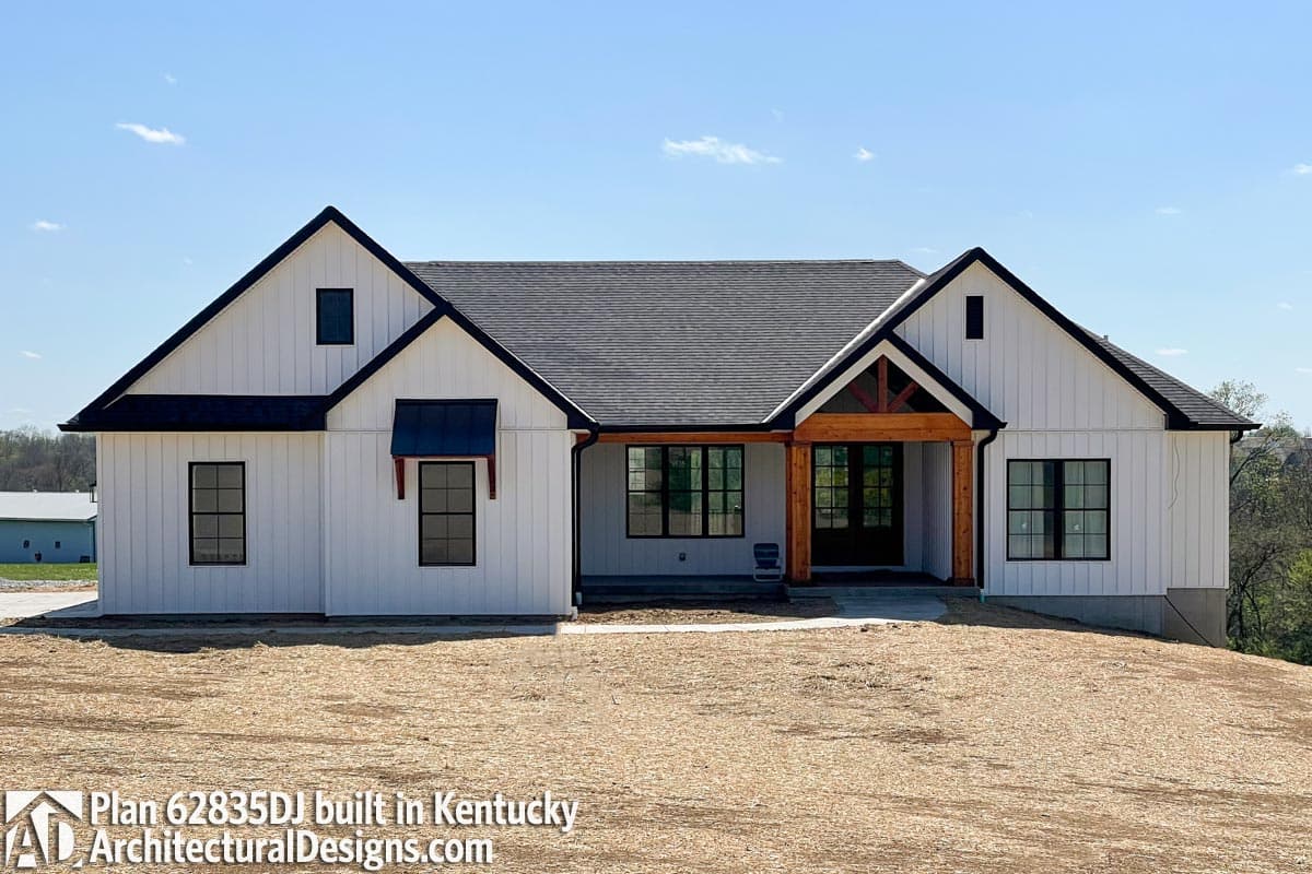 build gallery item - House Plan 62835DJ Comes to Life in Kentucky