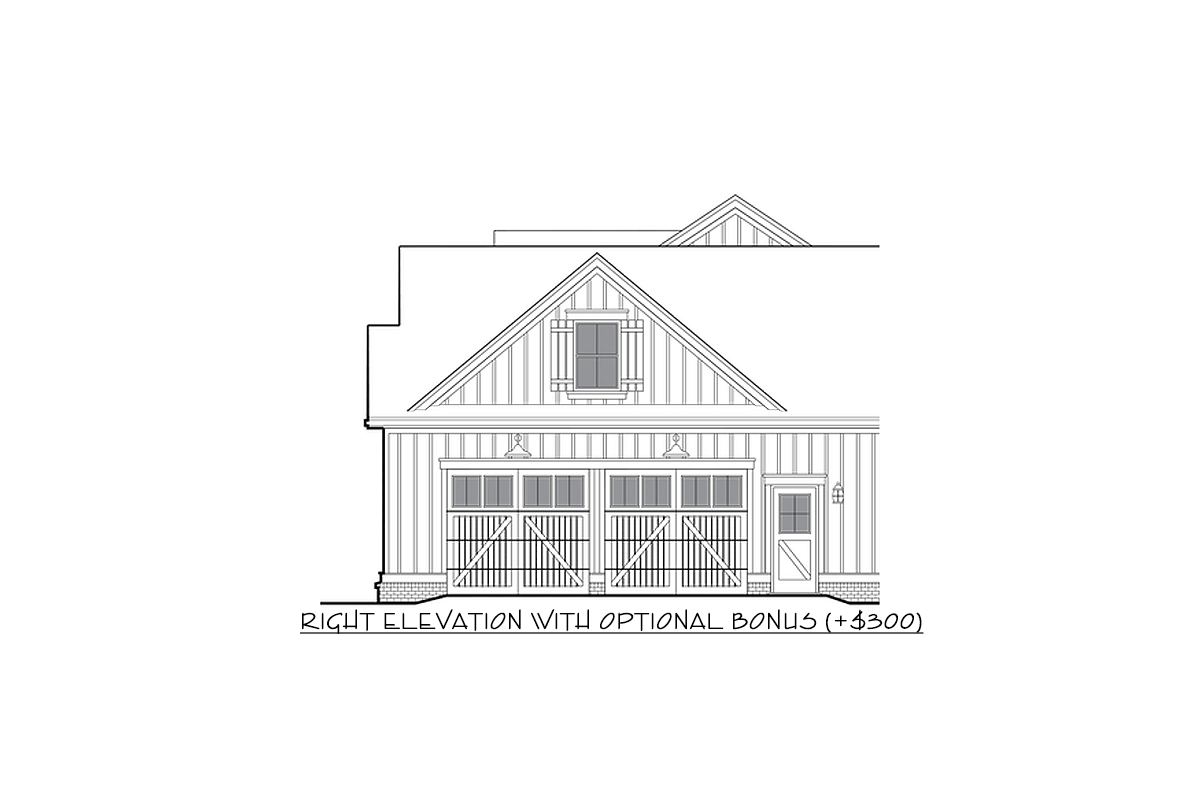 Plan 69755AM: Modern Farmhouse Plan with Vaulted Great Room and Outdoor Living Area - 2460 Sq Ft - Image #7 - Country, Farmhouse, Modern Farmhouse, New American