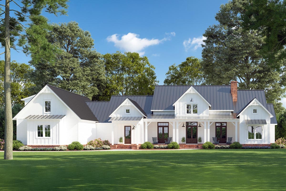 Plan 56460SM: Modern Farmhouse with Everything You Need and More - 3095 Sq Ft - Image #9 - Country, Farmhouse, Modern Farmhouse, Southern, Traditional