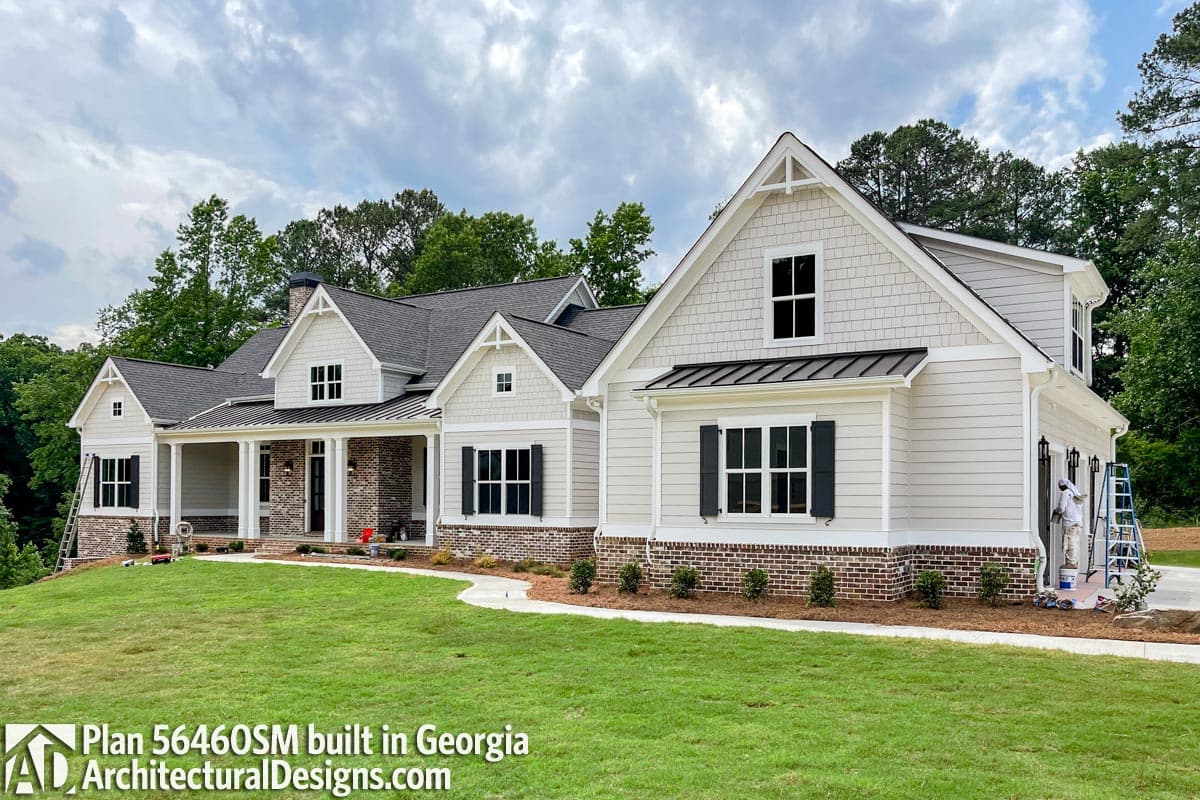 build gallery item - Modern Farmhouse Plan 56460SM Comes to Life in Georgia