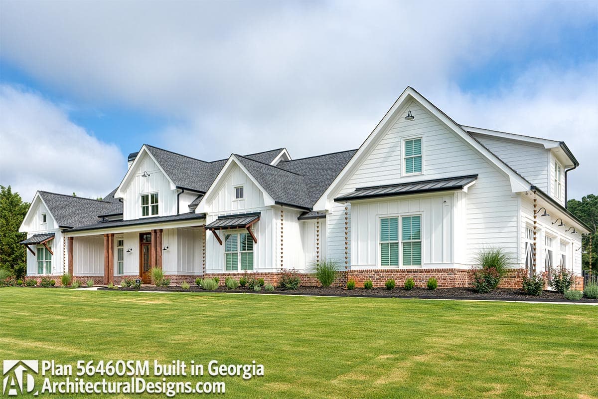 build gallery item - Modern Farmhouse Plan 56460SM Comes to Life in Georgia