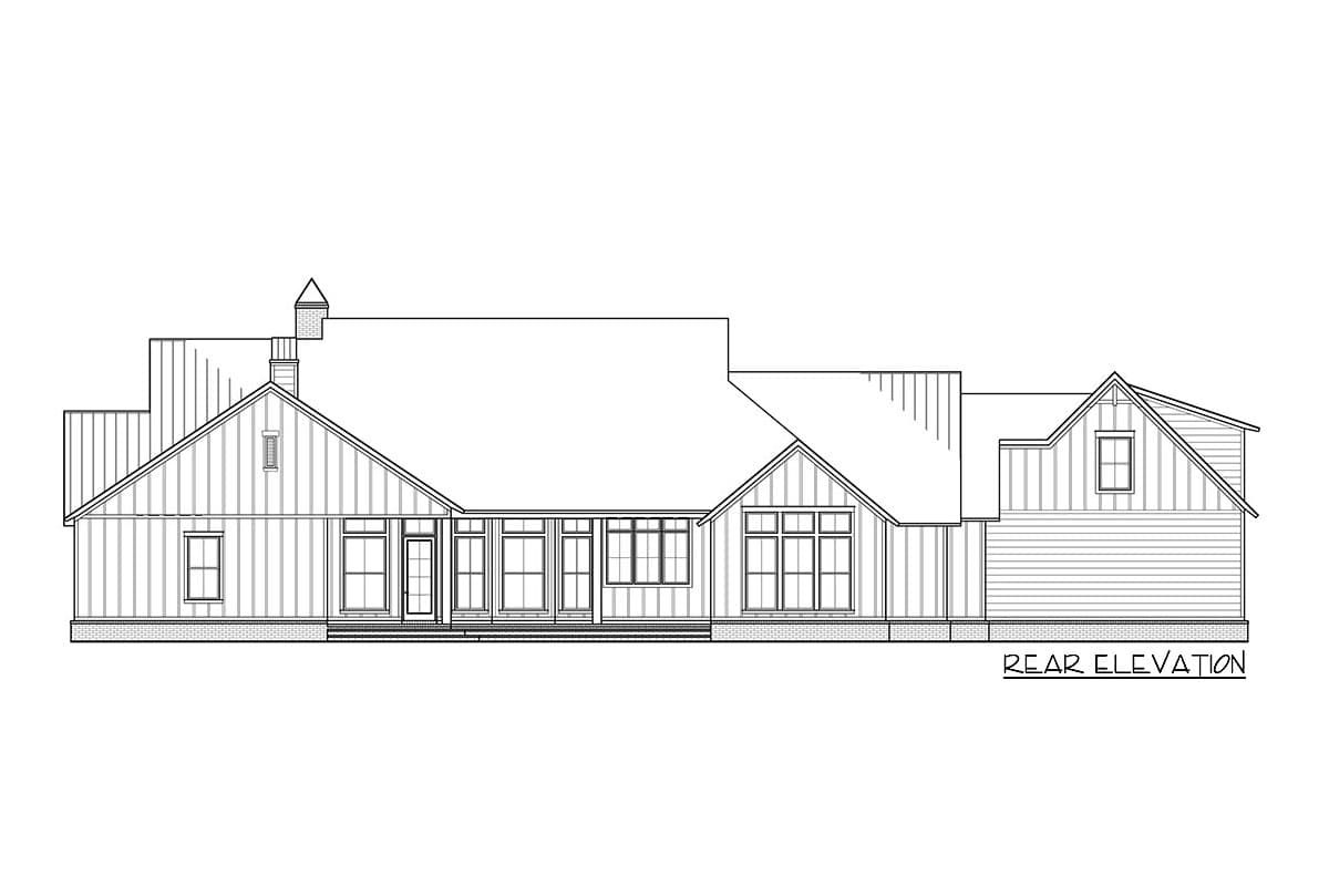 Plan 56460SM: Modern Farmhouse with Everything You Need and More - 3095 Sq Ft - Image #10 - Country, Farmhouse, Modern Farmhouse, Southern, Traditional