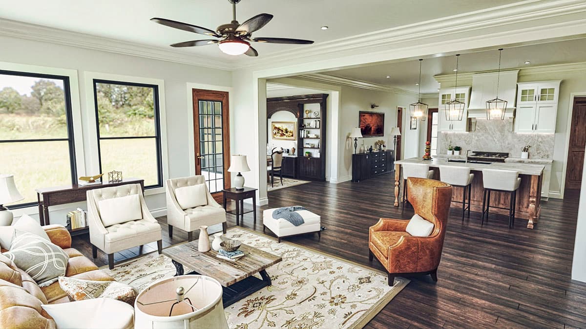 Plan 25693GE: New American House Plan with 3-Car Garage and a Vaulted Bonus Room - Image #15 - Country, Farmhouse, Modern Farmhouse