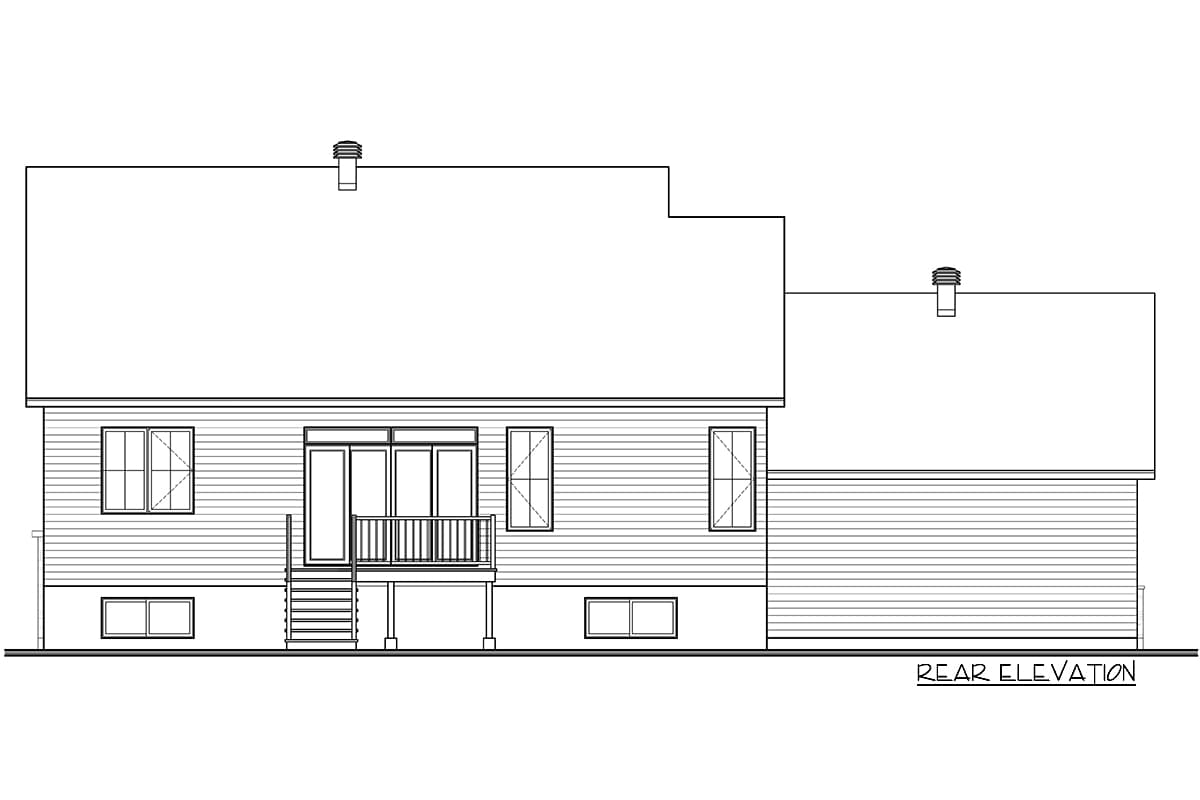 Plan 22567DR: 3-Bed Rugged Craftsman House Plan with 2-Car Attached Garage - Image #9 - Rustic