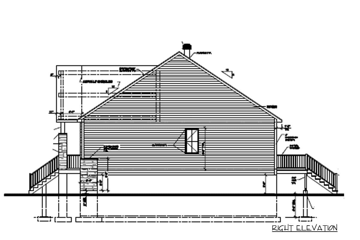 Plan 22567DR: 3-Bed Rugged Craftsman House Plan with 2-Car Attached Garage - Image #10 - Rustic