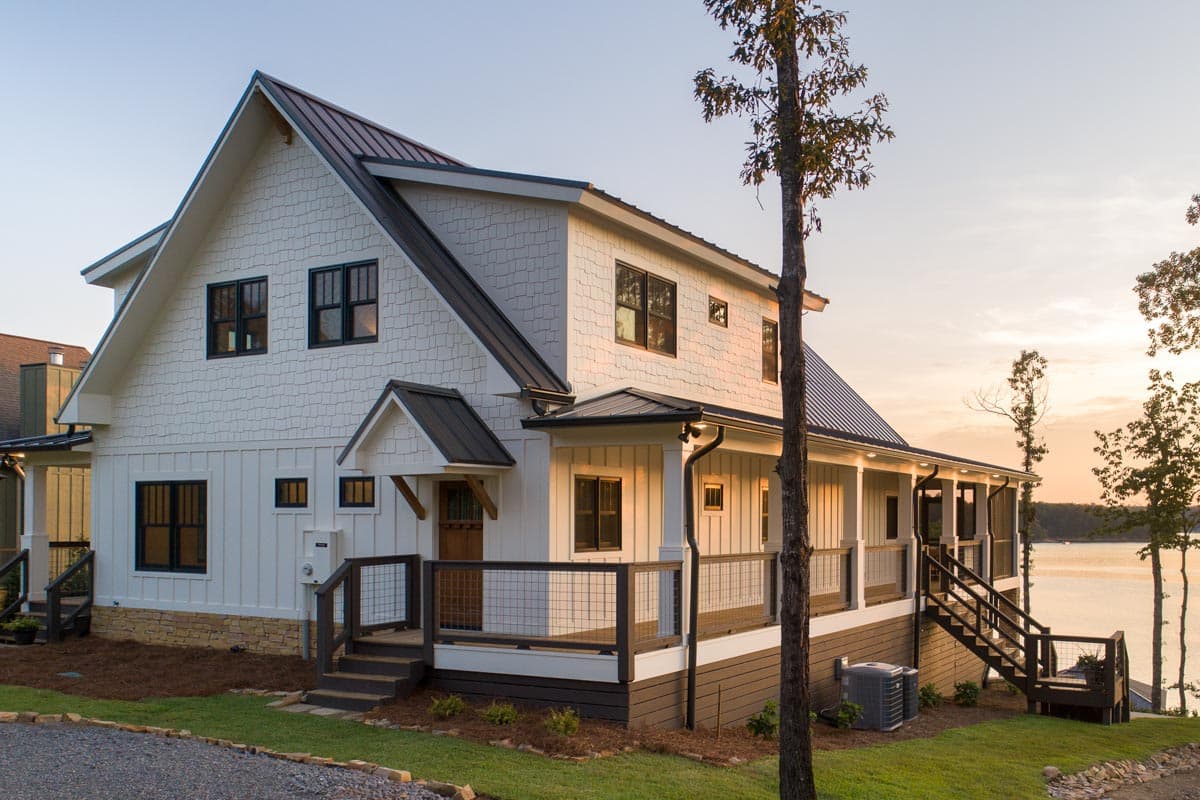 Plan 18302BE: Lake House Plan with 3-Sided Wraparound Porch - 2488 Sq Ft - Image #5 - Country, Craftsman, New American, Traditional, Vacation