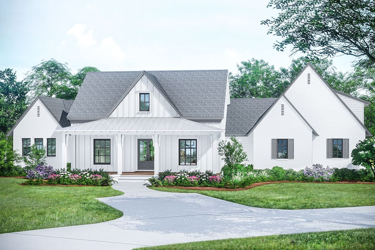 Plan 510135WDY: Exclusive Acadian-Style Modern Farmhouse Plan with Split Bedrooms - Image #15 - Acadian, Country, Farmhouse, Louisiana-Style, Modern Farmhouse, New American, Southern, Traditional