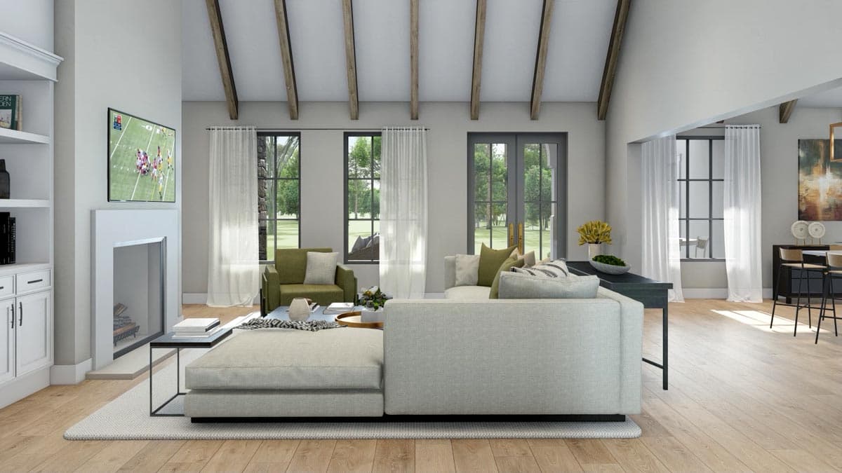 Plan 510135WDY: Exclusive Acadian-Style Modern Farmhouse Plan with Split Bedrooms - Image #9 - Acadian, Country, Farmhouse, Louisiana-Style, Modern Farmhouse, New American, Southern, Traditional