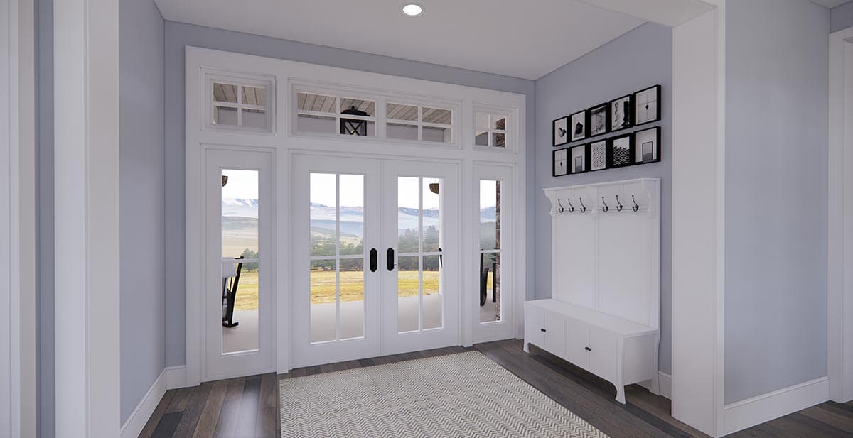 Plan 14685RK: New American House Plan with Prep Kitchen and Two Laundry Rooms - 3319 Sq Ft - Image #12 - Country, Modern Farmhouse, New American