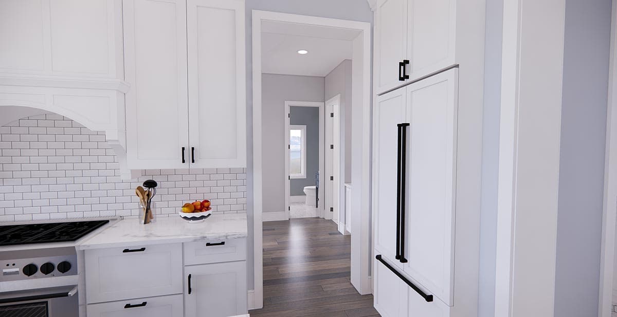 Plan 14685RK: New American House Plan with Prep Kitchen and Two Laundry Rooms - 3319 Sq Ft - Image #23 - Country, Modern Farmhouse, New American