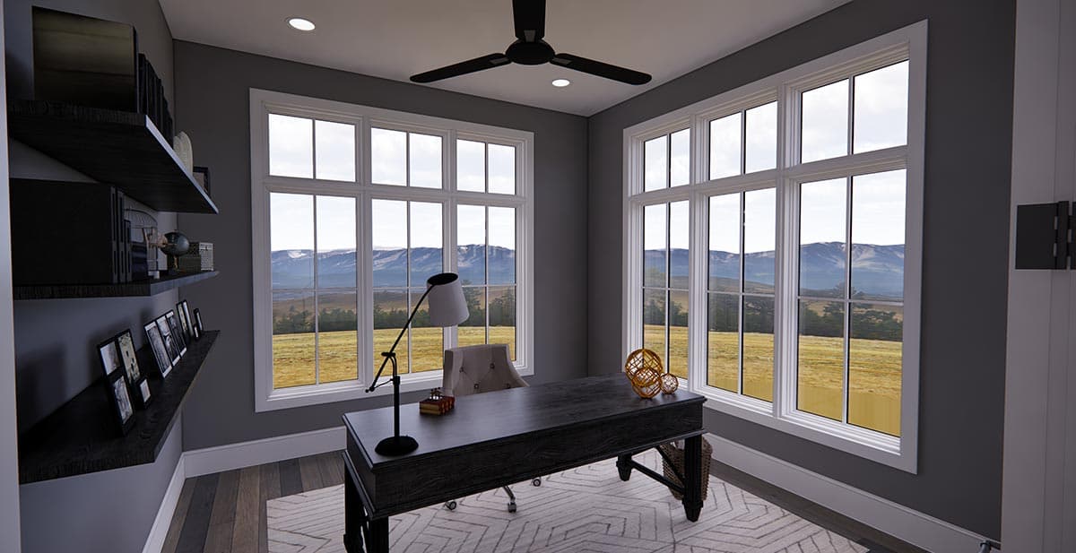 Plan 14685RK: New American House Plan with Prep Kitchen and Two Laundry Rooms - 3319 Sq Ft - Image #25 - Country, Modern Farmhouse, New American