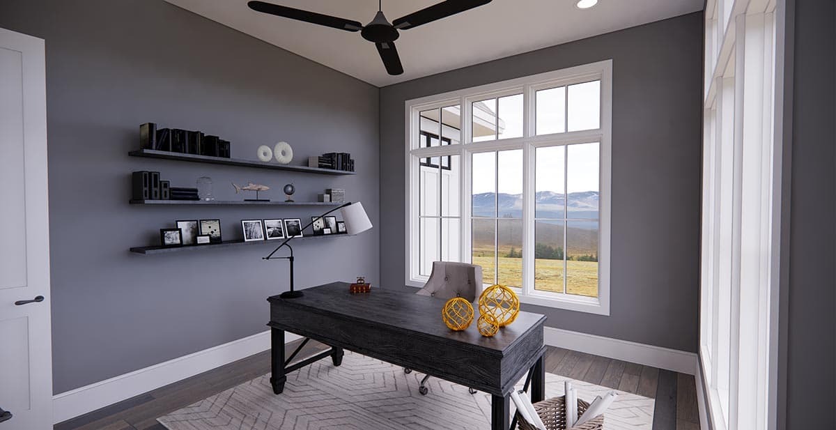 Plan 14685RK: New American House Plan with Prep Kitchen and Two Laundry Rooms - 3319 Sq Ft - Image #26 - Country, Modern Farmhouse, New American