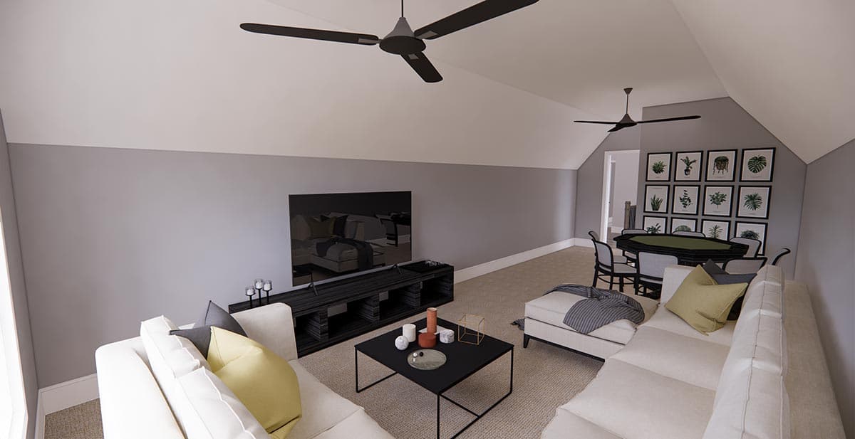 Plan 14685RK: New American House Plan with Prep Kitchen and Two Laundry Rooms - 3319 Sq Ft - Image #47 - Country, Modern Farmhouse, New American