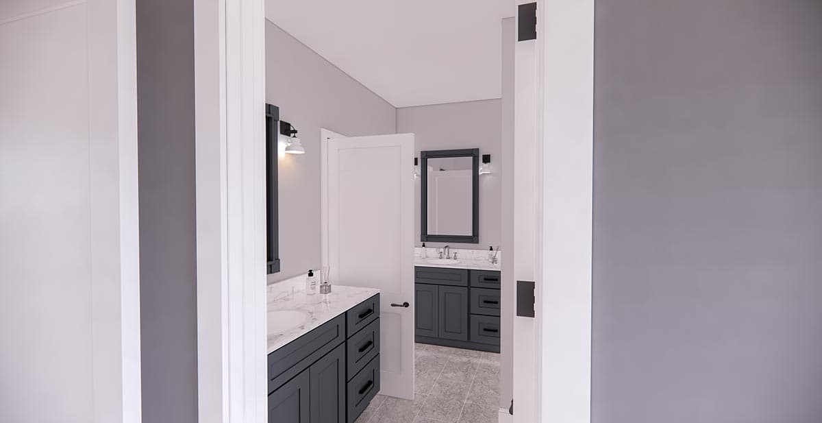 Plan 14685RK: New American House Plan with Prep Kitchen and Two Laundry Rooms - 3319 Sq Ft - Image #56 - Country, Modern Farmhouse, New American