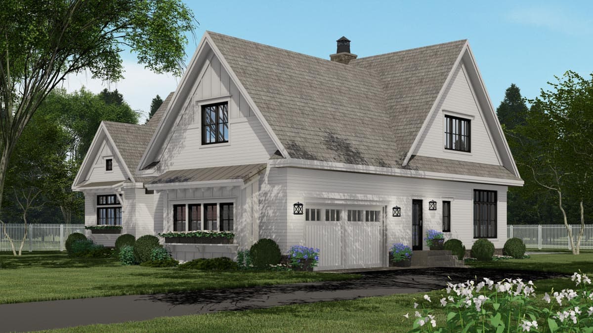 Plan 14685RK: New American House Plan with Prep Kitchen and Two Laundry Rooms - 3319 Sq Ft - Image #9 - Country, Modern Farmhouse, New American