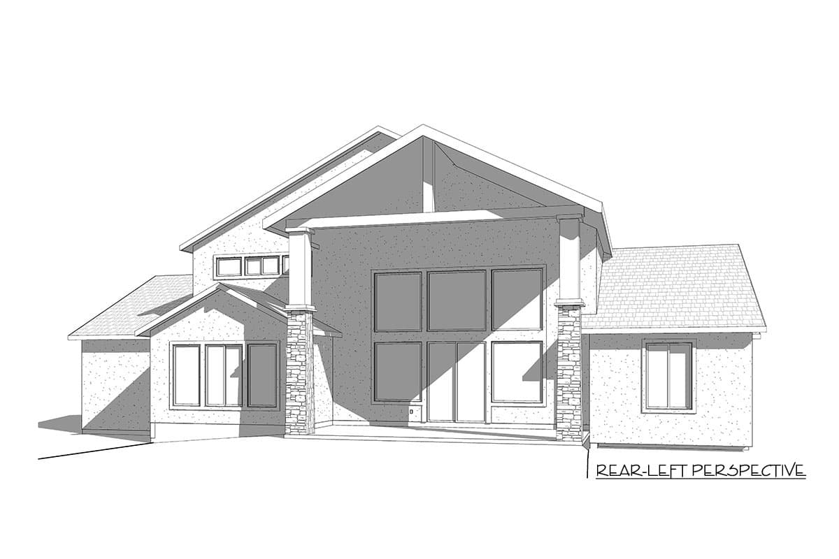 Plan 910075WHD: Exclusive Craftsman House Plan with Optional Finished Lower Level - Image #5 - Craftsman, New American