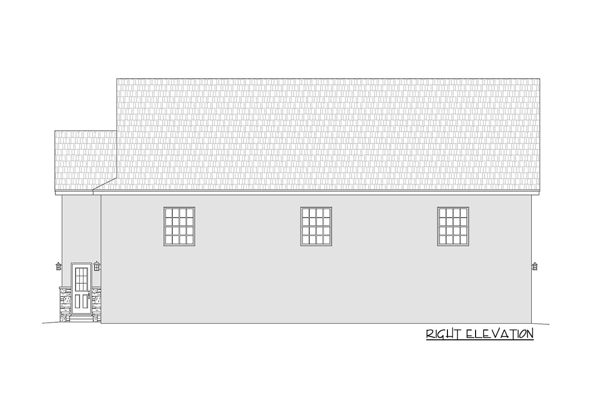 Plan 68647VR: RV Garage with Extra-deep Bays - Image #5