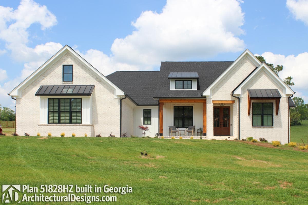 build gallery item - House Plan 51828HZ comes to life in Georgia