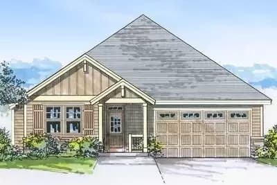 One-Level Traditional Home with Open-Concept Floor Plan