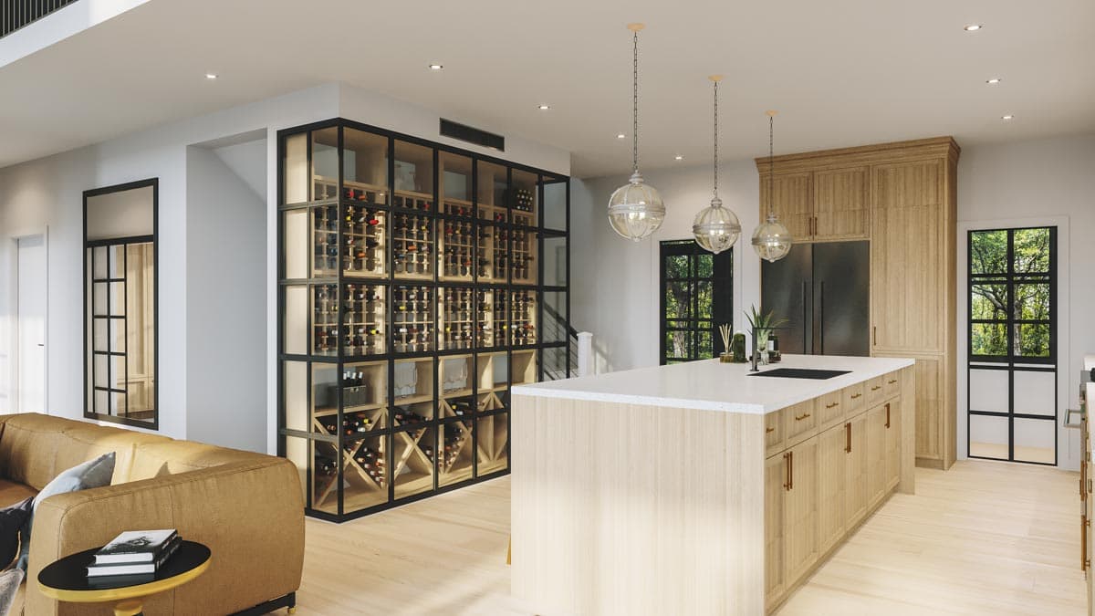 Plan 22570DR: 4-Bed New American House Plan with Covered Rear Porch - 2496 Sq Ft - Image #7 - Country, Farmhouse, Modern Farmhouse, New American, Northwest