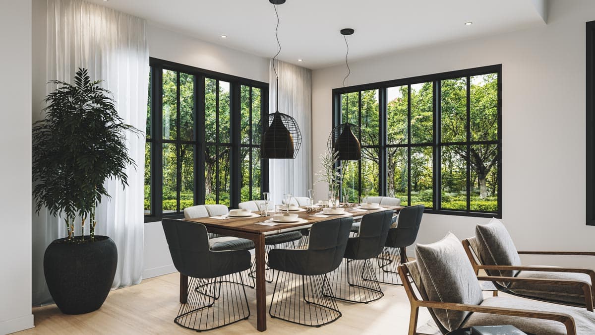 Plan 22570DR: 4-Bed New American House Plan with Covered Rear Porch - 2496 Sq Ft - Image #9 - Country, Farmhouse, Modern Farmhouse, New American, Northwest