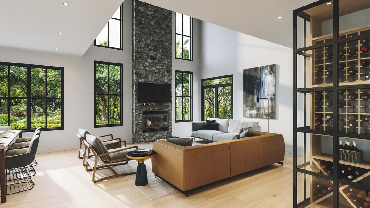 Plan 22570DR: 4-Bed New American House Plan with Covered Rear Porch - 2496 Sq Ft - Image #10 - Country, Farmhouse, Modern Farmhouse, New American, Northwest