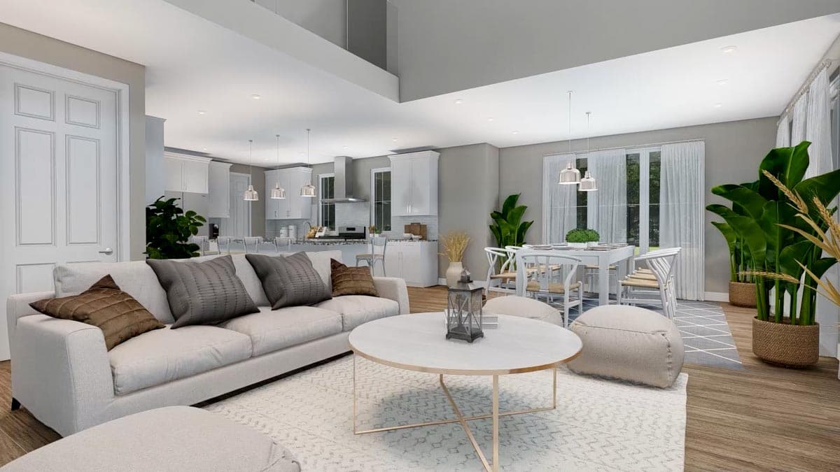 Plan 22570DR: 4-Bed New American House Plan with Covered Rear Porch - 2496 Sq Ft - Image #28 - Country, Farmhouse, Modern Farmhouse, New American, Northwest