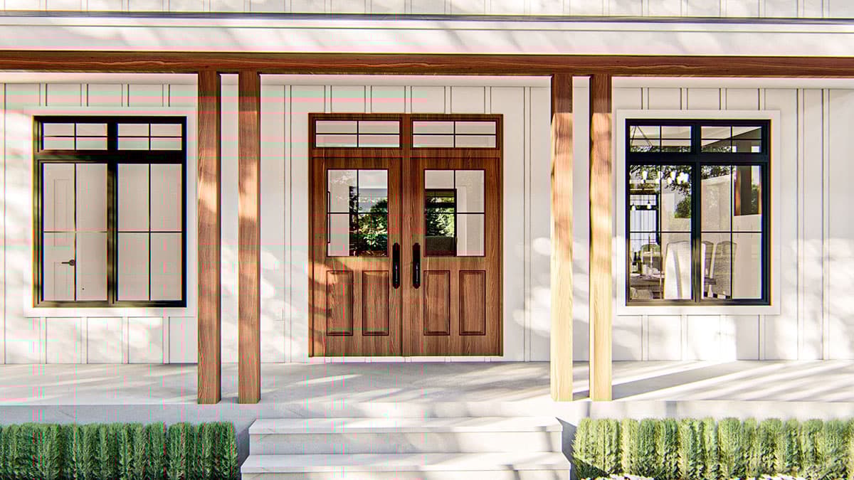 Plan 62841DJ: Modern Farmhouse Plan with Cathedral Ceiling in the Great Room and Kitchen - 2388 Sq Ft - Image #10 - Country, Farmhouse, Modern Farmhouse, New American, Southern