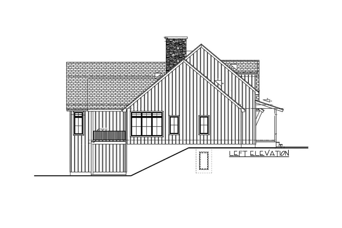 Plan 62841DJ: Modern Farmhouse Plan with Cathedral Ceiling in the Great Room and Kitchen - 2388 Sq Ft - Image #15 - Country, Farmhouse, Modern Farmhouse, New American, Southern