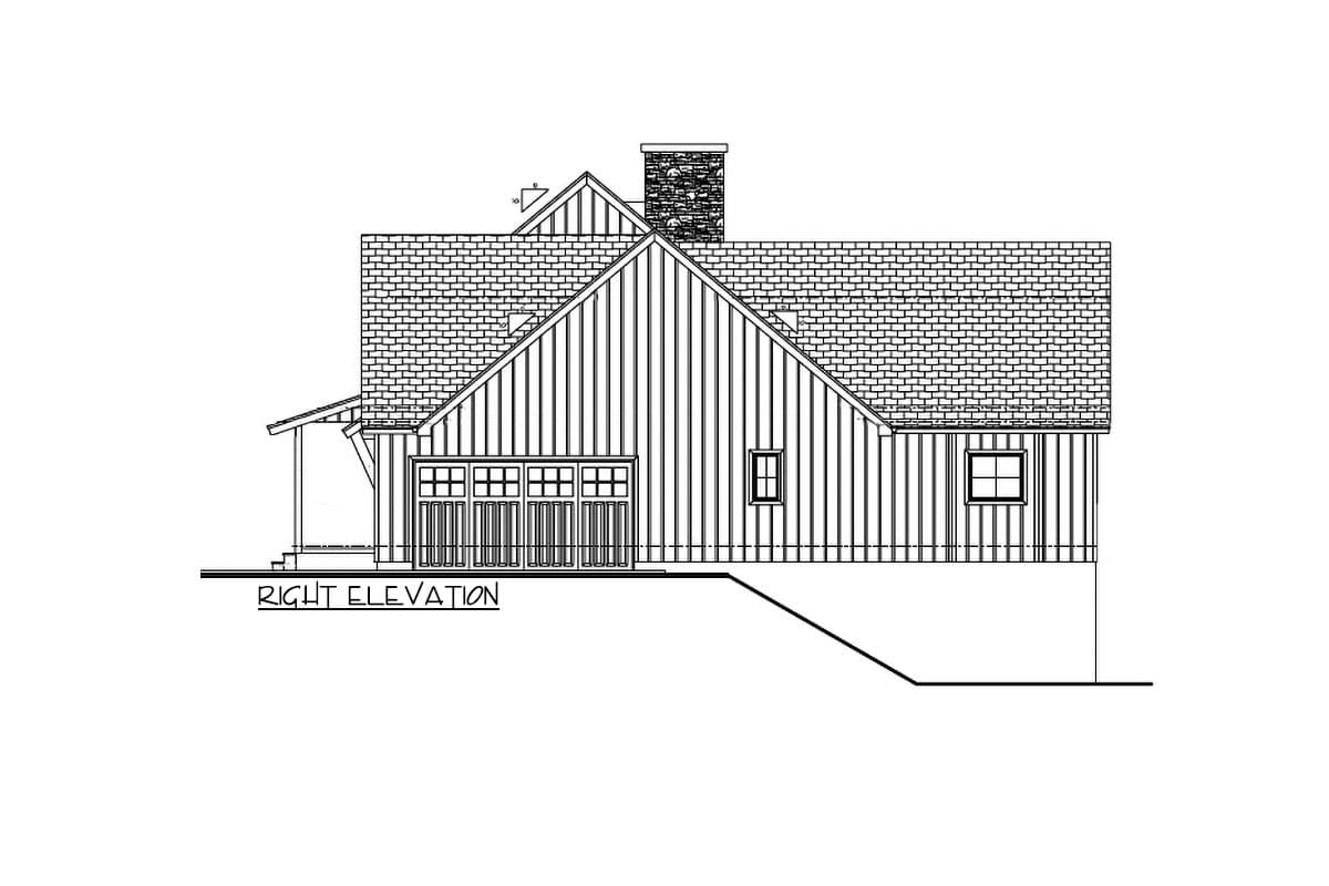 Plan 62841DJ: Modern Farmhouse Plan with Cathedral Ceiling in the Great Room and Kitchen - 2388 Sq Ft - Image #17 - Country, Farmhouse, Modern Farmhouse, New American, Southern