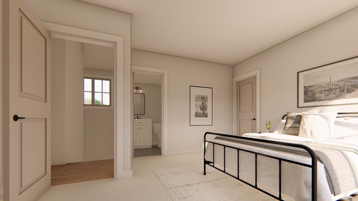 Plan 915033CHP: 3 Bed Farmhouse Plan with Multiple Porches - 1771 Sq Ft - Image #20 - Country, Craftsman, Farmhouse, Mountain, New American