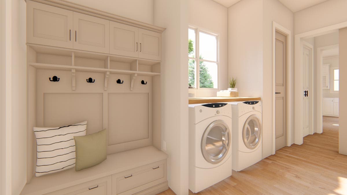 Plan 915033CHP: 3 Bed Farmhouse Plan with Multiple Porches - 1771 Sq Ft - Image #21 - Country, Craftsman, Farmhouse, Mountain, New American