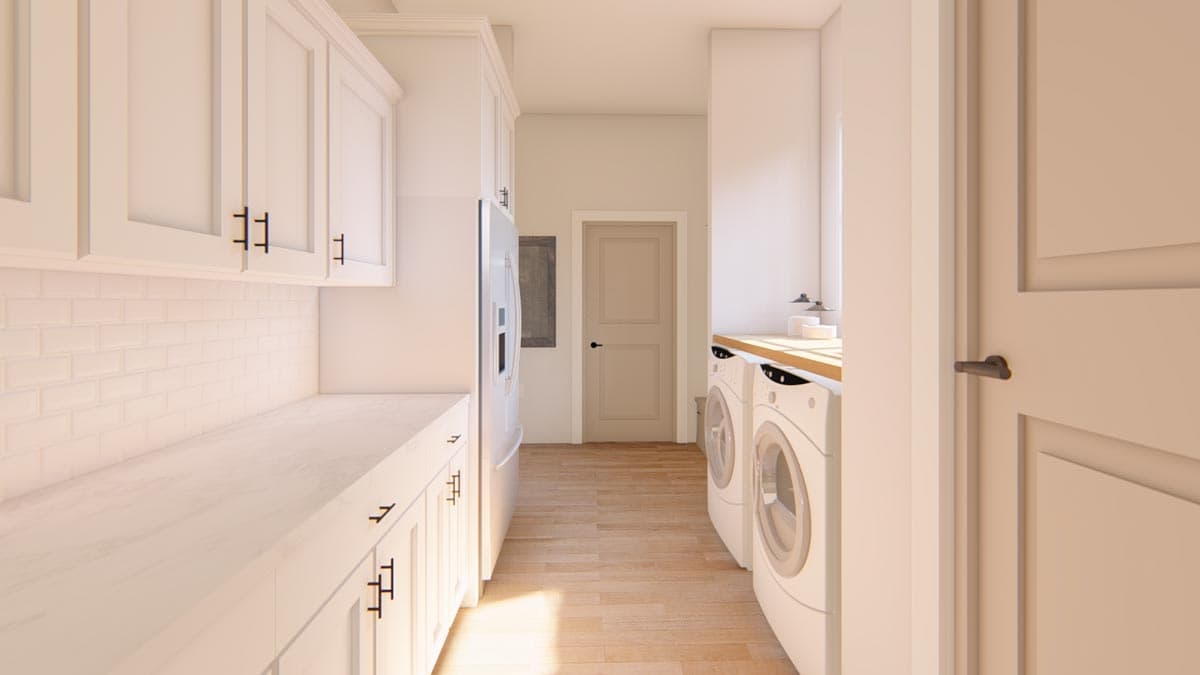 Plan 915033CHP: 3 Bed Farmhouse Plan with Multiple Porches - 1771 Sq Ft - Image #15 - Country, Craftsman, Farmhouse, Mountain, New American