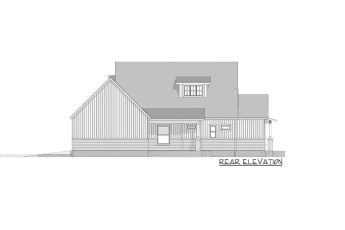 Plan 915033CHP: 3 Bed Farmhouse Plan with Multiple Porches - 1771 Sq Ft - Image #24 - Country, Craftsman, Farmhouse, Mountain, New American