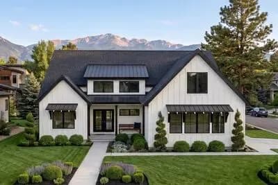 One-Story 3-Bed Modern Farmhouse Plan with Upstairs Loft - 2015 Sq Ft