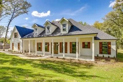 Southern-Style Country Home Plan with Outdoor Kitchen and Optional Bonus Room - 2979 Sq Ft