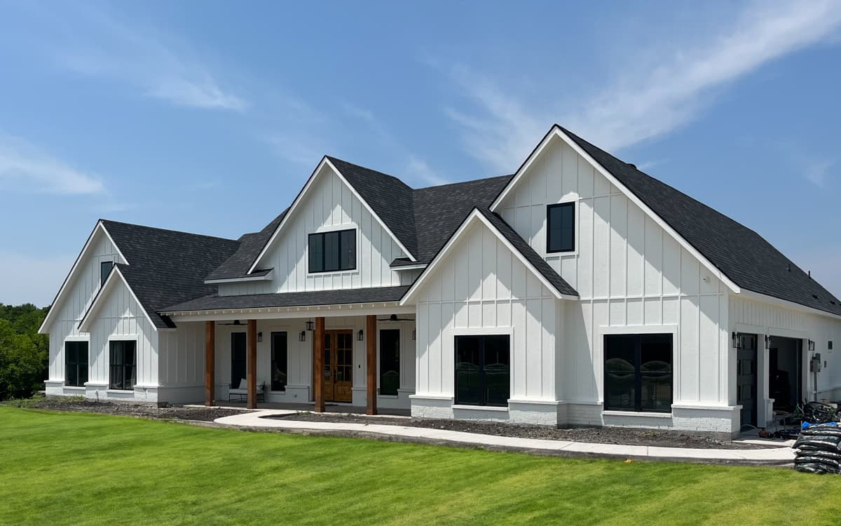 build gallery item - House Plan 51830HZ Comes to Life in Texas