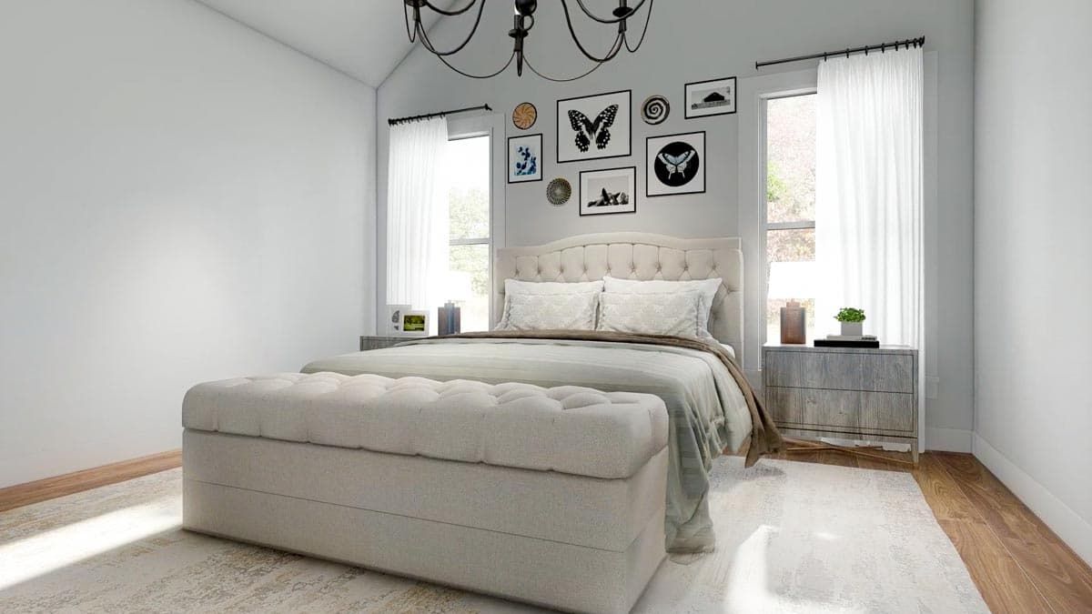 Plan 51830HZ: Expanded 4-Bed Modern Farmhouse with a Game Room and a Bonus Room - 3086 Sq Ft - Image #22 - Country, Modern Farmhouse, New American, Traditional