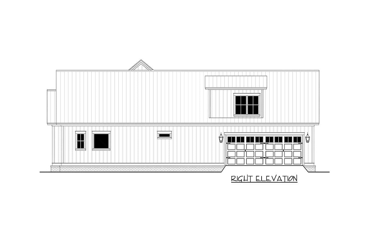 Plan 51831HZ: Three Bed Modern Farmhouse with Wraparound Porch and Bonus Room - Image #10 - Country, Farmhouse, Modern Farmhouse, New American, Rustic, Southern, Traditional