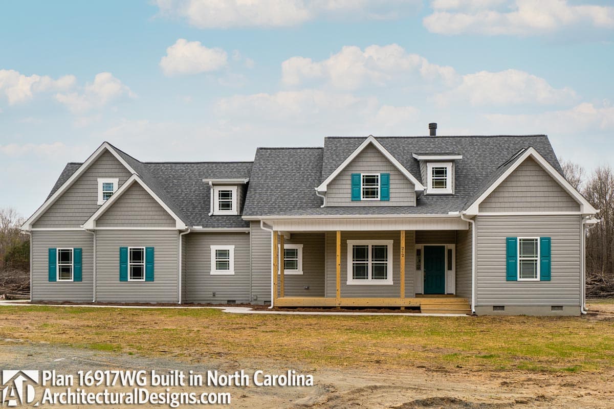 build gallery item - House Plan 16917WG Comes to Life in North Carolina 