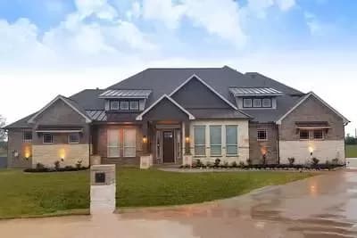 Exclusive Multi-Generational Home Plan with Private 1-Bed Cabana