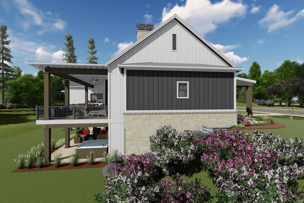 Plan 64502SC: Expandable Modern Farmhouse Plan with Large Walk-in Closets - Image #9 - Country, Farmhouse, Modern Farmhouse, New American, Ranch