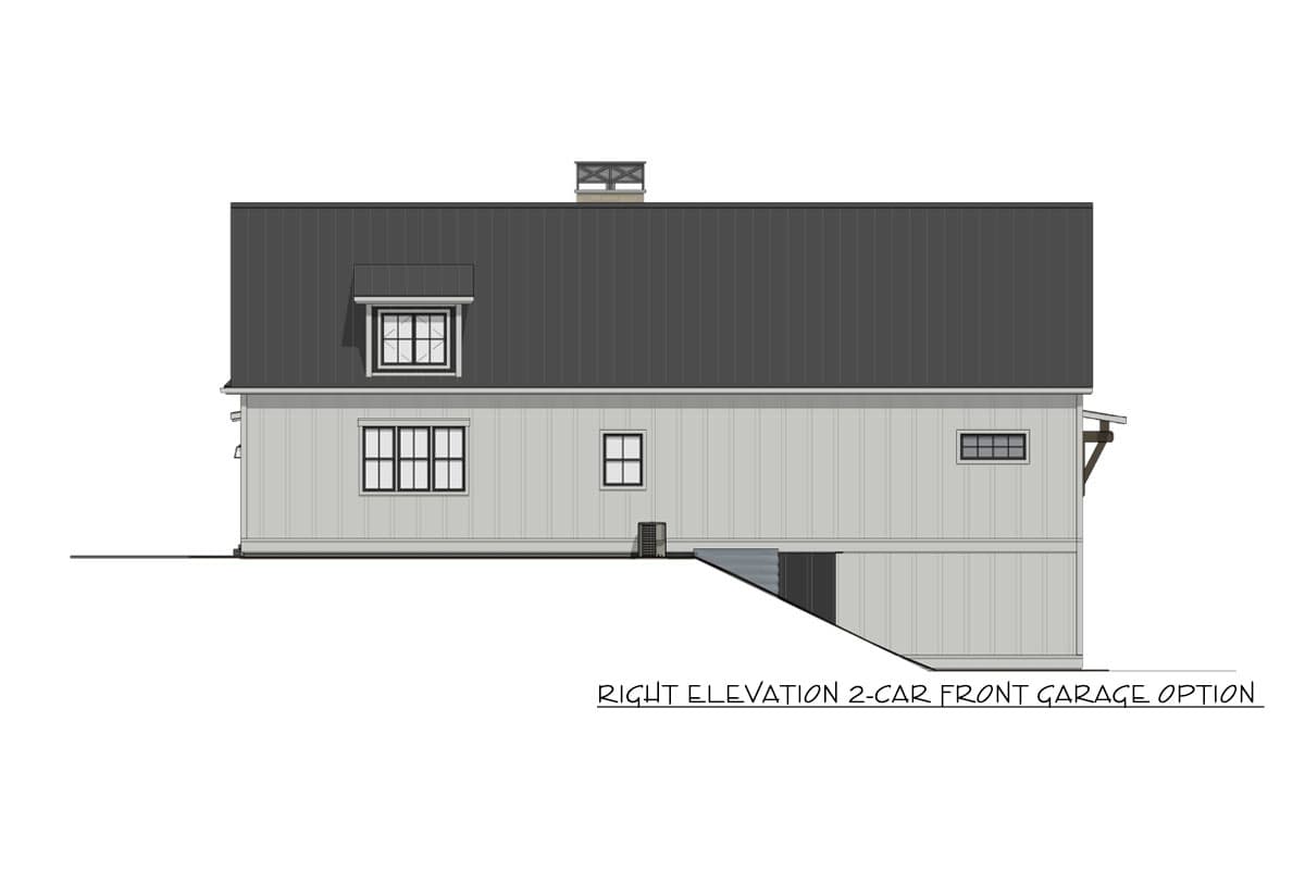 Plan 64502SC: Expandable Modern Farmhouse Plan with Large Walk-in Closets - Image #15 - Country, Farmhouse, Modern Farmhouse, New American, Ranch