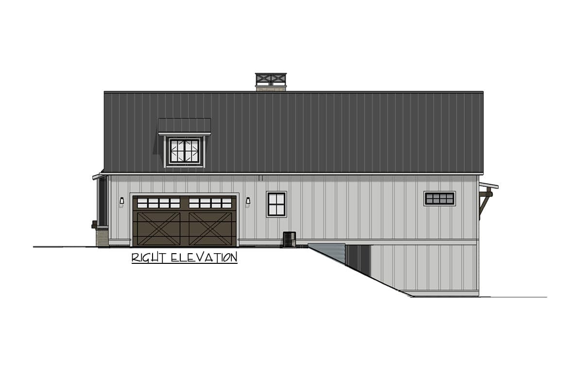 Plan 64502SC: Expandable Modern Farmhouse Plan with Large Walk-in Closets - Image #14 - Country, Farmhouse, Modern Farmhouse, New American, Ranch