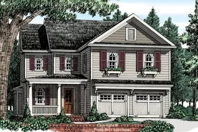 Family Home Plan with Optional Master Sitting Room