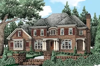 Dreamy Two-Story House Plan with Large Rear Deck