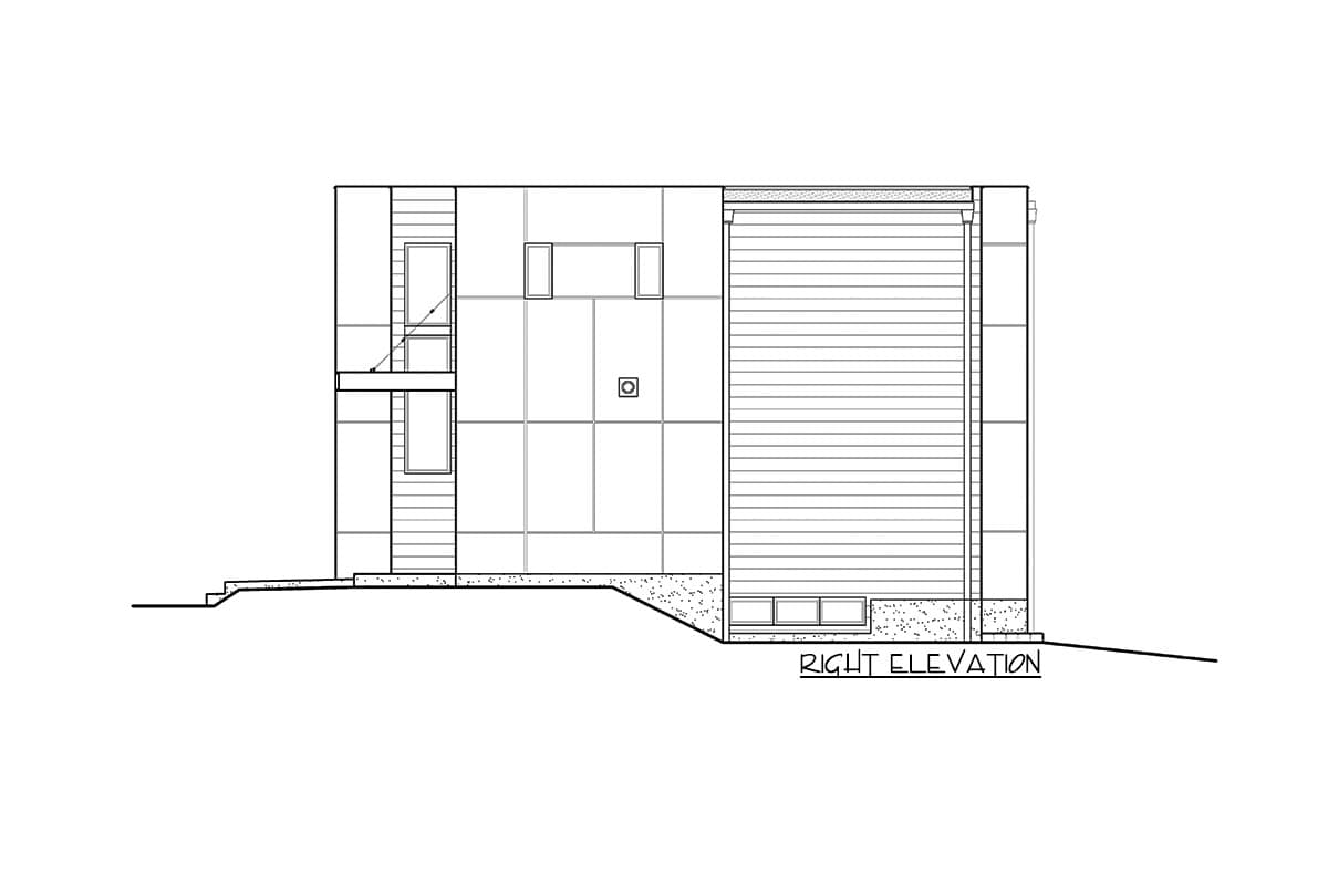 Plan 23858JD: 4-Bed Modern Masterpiece with Rooftop Deck and Drive-Under Garage - Image #8 - Modern, Northwest