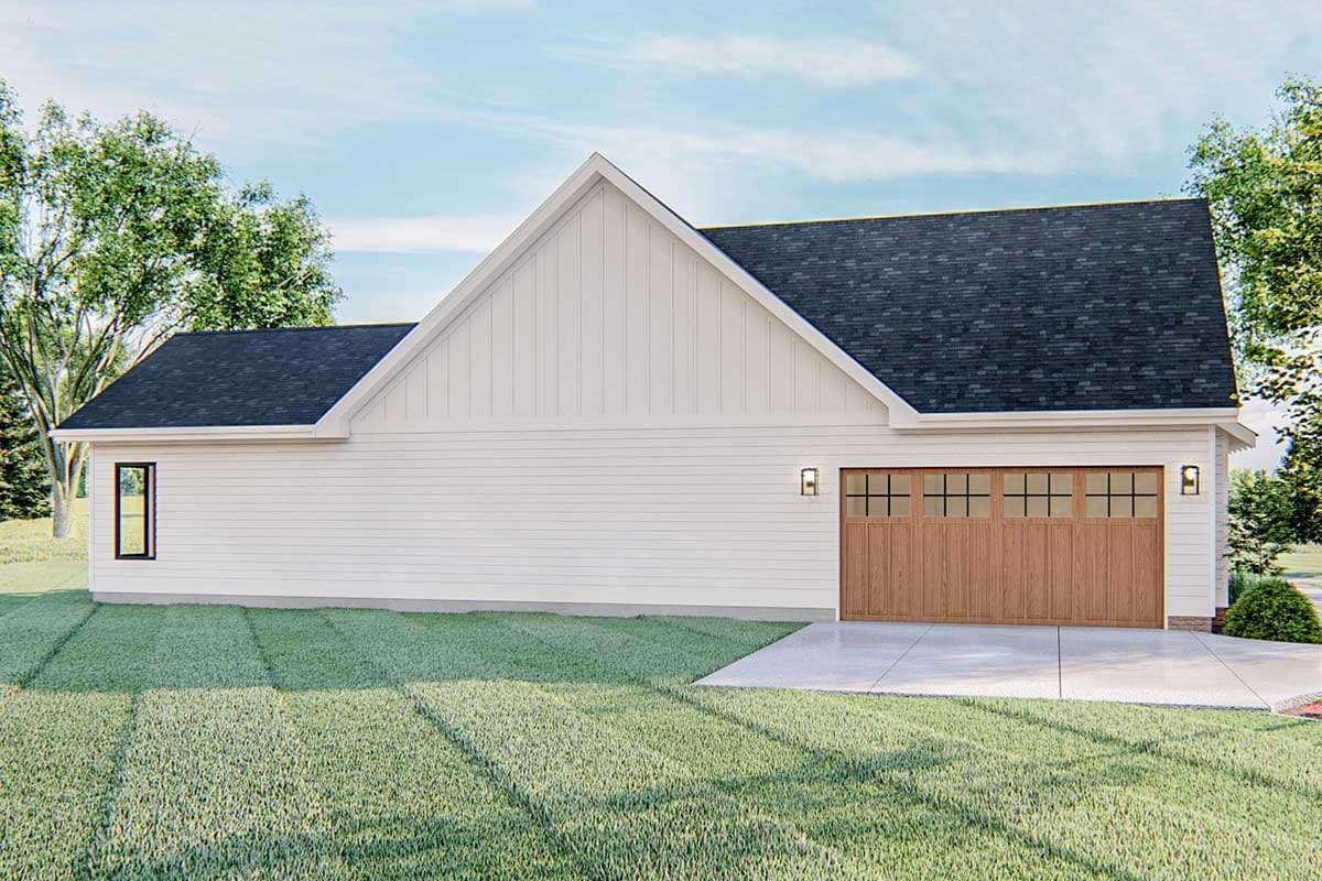 Plan 62856DJ: Board and Batten 4-Bed Modern Farmhouse with Expansion Possibilities - Image #5 - Cottage, Country, Farmhouse, Modern Farmhouse, Traditional
