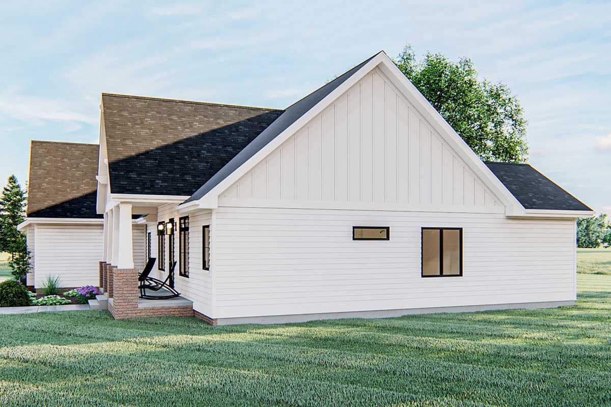 Plan 62856DJ: Board and Batten 4-Bed Modern Farmhouse with Expansion Possibilities - Image #7 - Cottage, Country, Farmhouse, Modern Farmhouse, Traditional