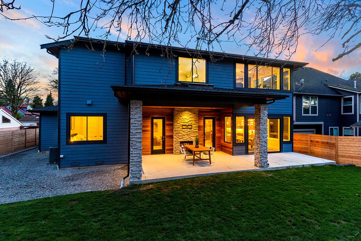 Plan 23863JD: Two-Story Modern Home Plan with Outdoor Living Room - Image #32 - Modern, New American, Northwest